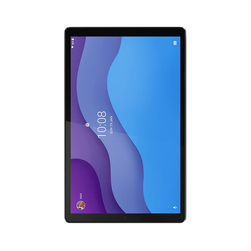Picture of Lenovo Tab M10 HD 2nd Gen (10.1 inch(25cm), 4 GB, 64 GB, Wi-Fi+LTE), Platinum Grey with Metallic Body and Octa-core Processor